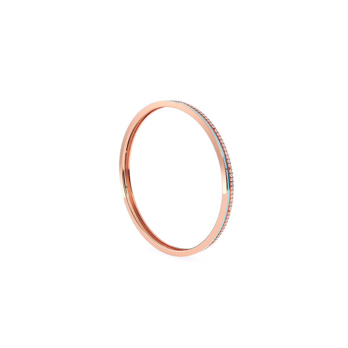 Fancy Lab Grown Diamond Bangle